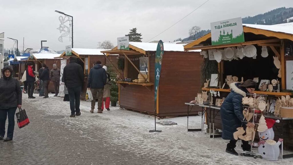 Targul de Craciun Vatra Dornei. FOTO Arhiva FIJET România