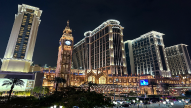 Macao - Macau pe timpul nopții